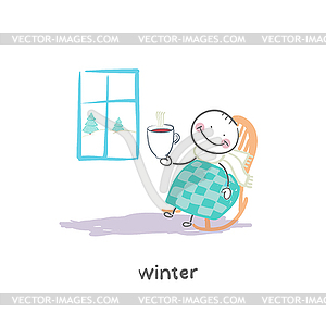 Winter - vector clipart