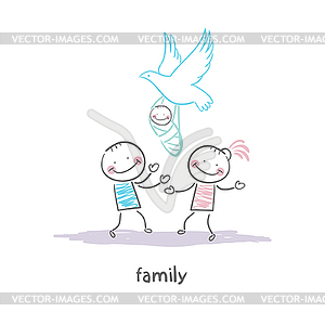 Family - vector clipart