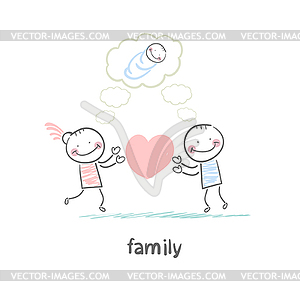 Family - vector clipart