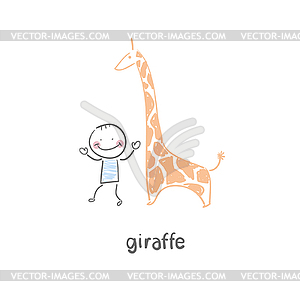 Giraffe - vector image