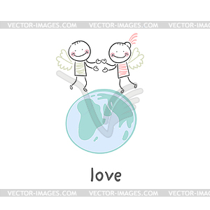 Love - royalty-free vector image