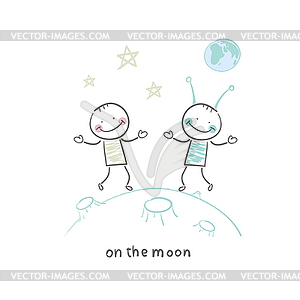 Extraterrestrial - vector clipart