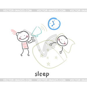 Sleep - vector clipart