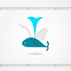 Fish icon - vector clipart