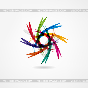 Abstract icon - vector image