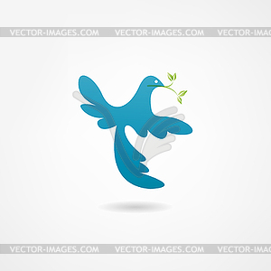 Bird icon - vector image