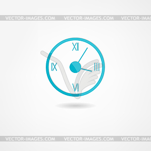 Clock icon - vector clipart