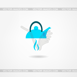 Kettle icon - vector clipart