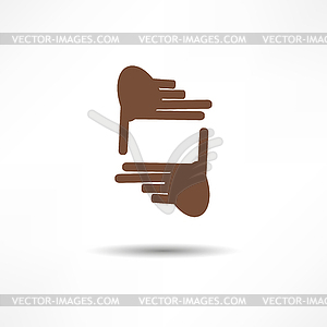 Hands - vector image