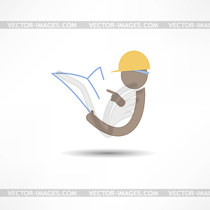 Builder - vector clipart / vector image