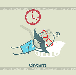 Dream - vector clipart