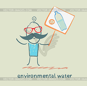 Environmental water - vector clip art