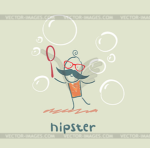 Hipster - vector clipart