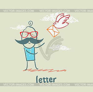 Letter - vector clip art