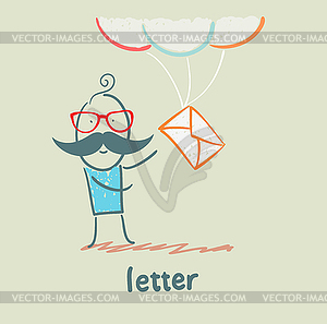 Letter - vector image