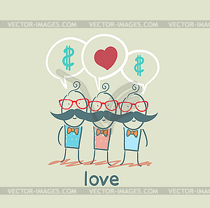 Love - royalty-free vector image