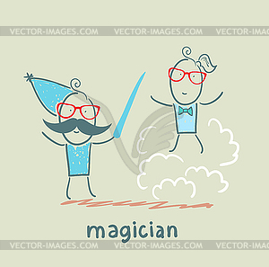 Magician - vector clipart