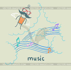 Music - vector image