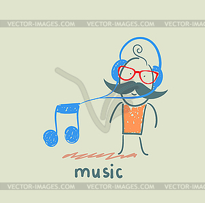 Music - vector EPS clipart