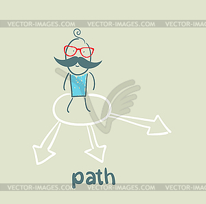 Path - vector image