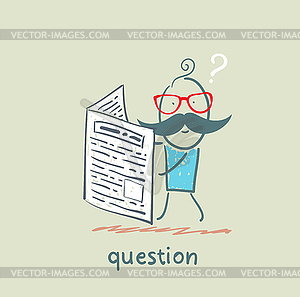 Question - vector EPS clipart