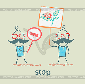 Stop - vector clip art