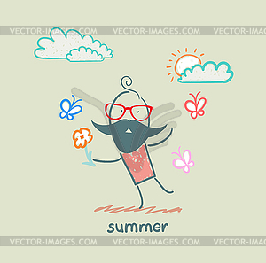 Summer - vector clipart