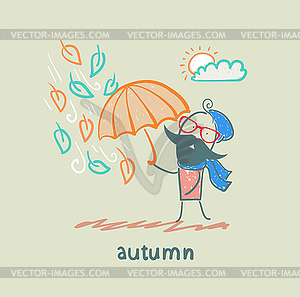 Autumn - stock vector clipart