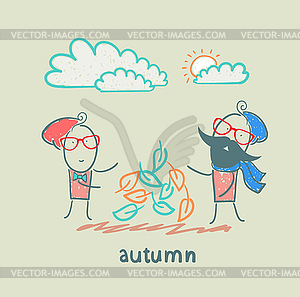 Autumn - vector clip art