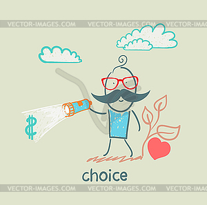 Choice - vector clipart