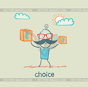 Choice - vector image