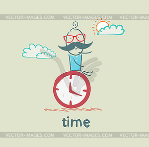 Time - vector clipart