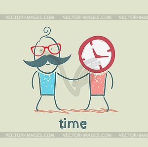 Time - vector clipart