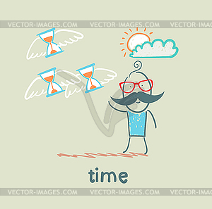 Time - vector clipart