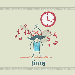 Time - vector clipart