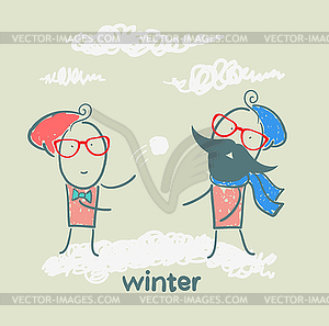 Winter - vector clip art