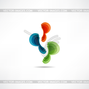 Abstract icon - vector clipart