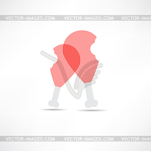 Meat icon - vector clip art