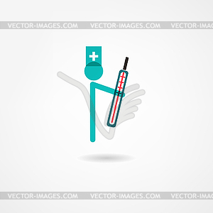 Medicine icon - vector image