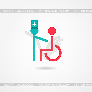 Medicine icon - vector image