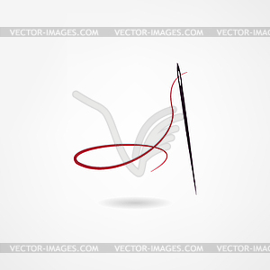 Seamstress icon - vector clip art