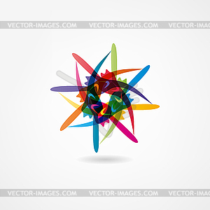 Abstract icon - vector EPS clipart