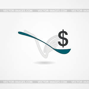 Income icon - vector image