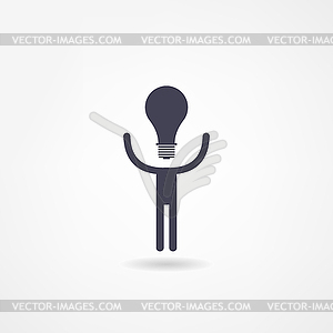 Idea icon - vector image