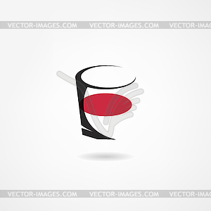 Glasses icon - vector clip art