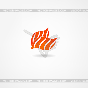 Sushi icon - vector clip art