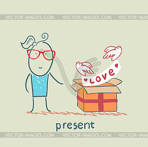 Present - vector clipart