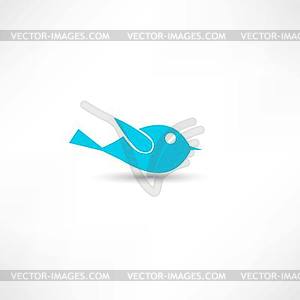 Bird icon - vector clipart