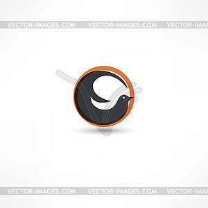 Bird icon - vector image