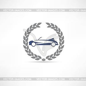 Car icon - vector clipart